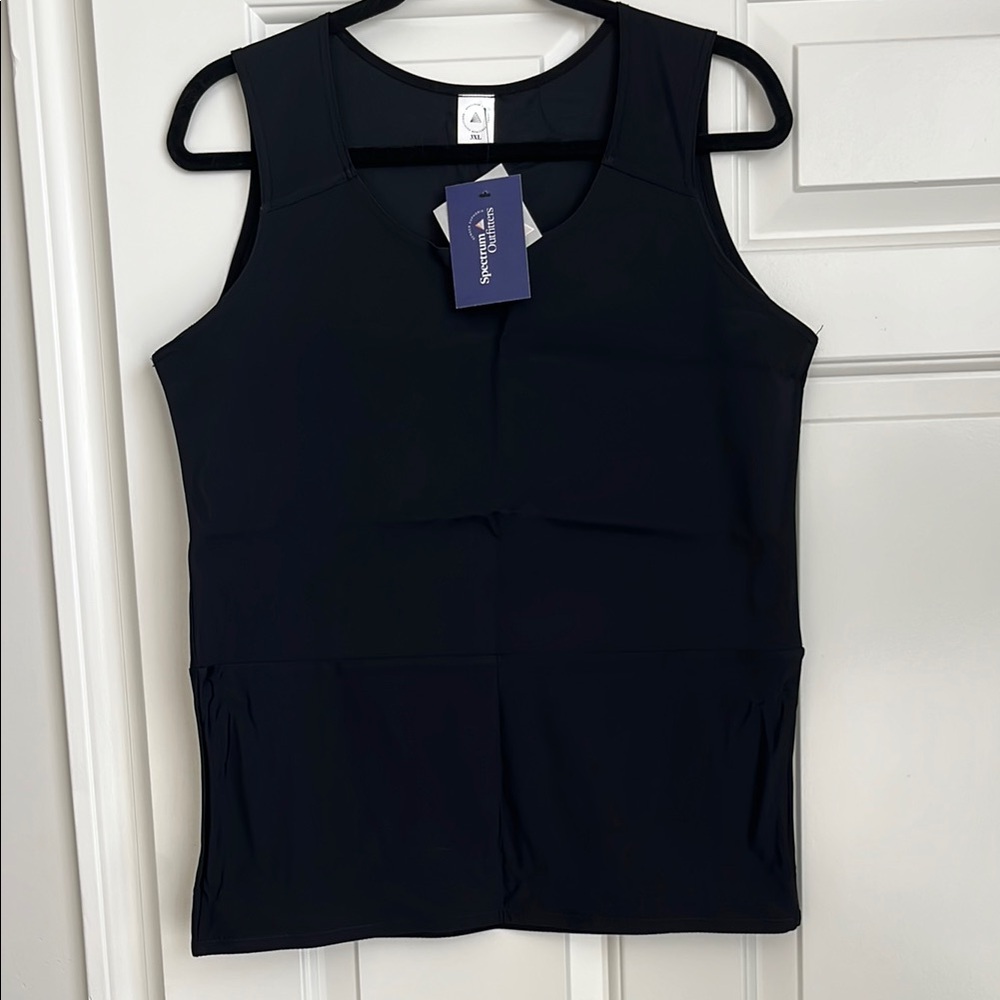 Black Sleeveless Top